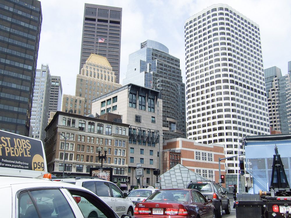Boston traffic. (Dave L/Flickr)