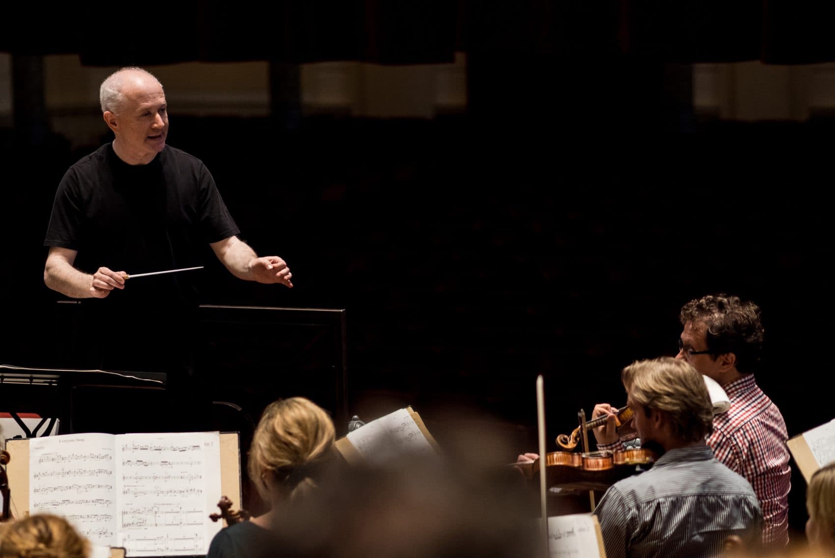 Conductor George Benjamin. (Courtesy Renske Vrolijk/Royal Concertgebouw Orchestra)