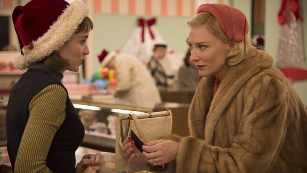 Rooney Mara and Cate Blanchett in Todd Haynes' &quot;Carol.&quot; (Courtesy The Weinstein Company)