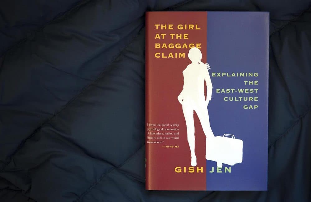 Gish Jen's latest book, &quot;The Girl at the Baggage Claim.&quot; (Robin Lubbock/WBUR)