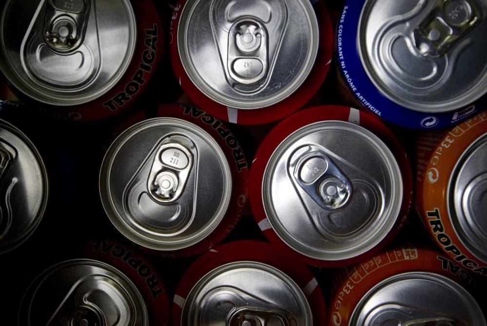 Soft drinks make up about 5 percent of all food stamp purchases, according the the U.S. Department of Agriculture. (Joel Saget/AFP/Getty Images)