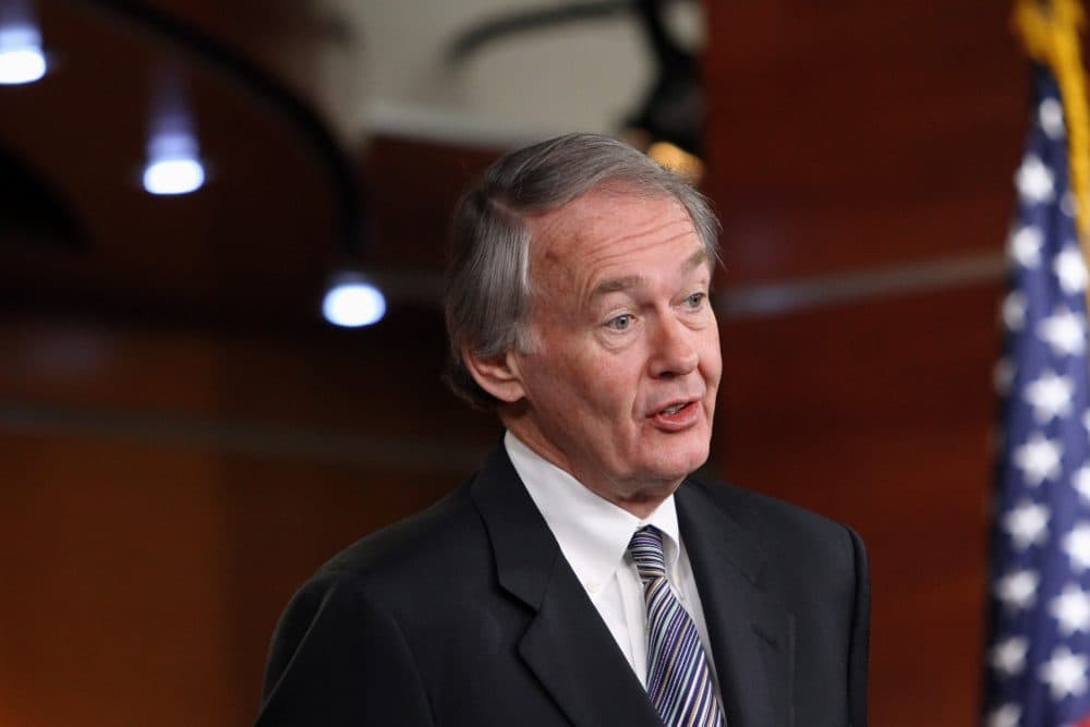 Senator Ed Markey, D-Mass. speaks about oil speculation during a news conference on Capitol Hill in Washington, Wednesday, Feb. 29, 2012. (AP Photo/Jacquelyn Martin)