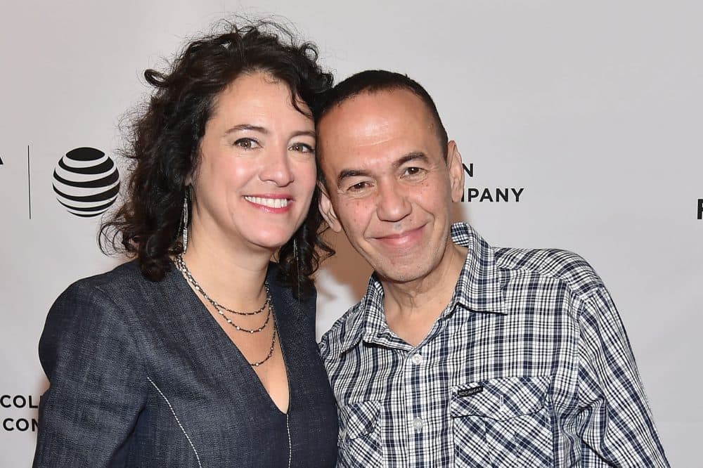 Director Ferne Pearlstein and Gilbert Gottfried attend the &quot;The Last Laugh&quot; premiere during the 2016 Tribeca Film Festival in April 2016 in New York. (Ben Gabbe/Getty Images for Tribeca Film Festival)