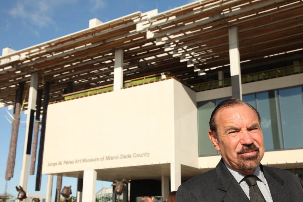 Jorge M. Pérez, founder, Chairman and CEO of The Related Group, attends the Pérez Art Museum Miami ribbon cutting ceremony in December 2013 in Miami. (Omar Vega/Invision/AP)