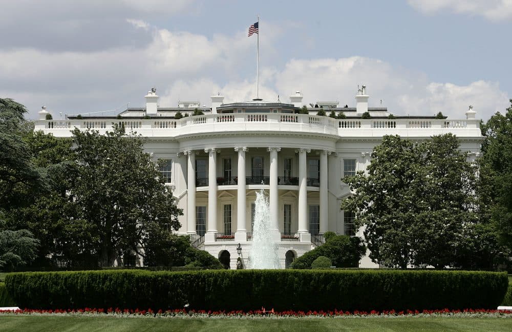 The exterior view of the south side of the White House is seen May 31, 2005 in Washington. (Alex Wong/Getty Images)