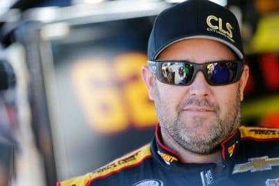Brendan Gaughan's sports career took him from football field goal kicker to Georgetown basketball player to the NASCAR circuit. (Brian Lawdermilk/Getty Images)
