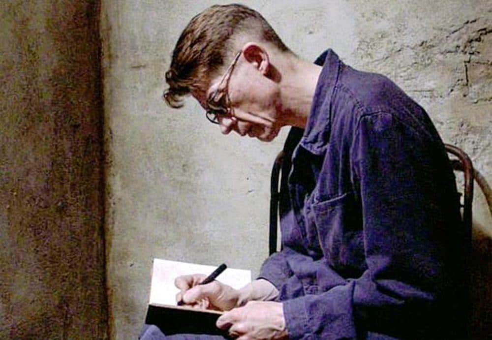 John Hurt as Winston Smith in the film version of &quot;1984.&quot; (Courtesy United State of Cinema)