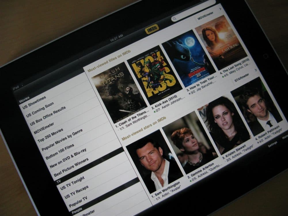 The entertainment website IMDb. (Jon Fingas/Flickr)