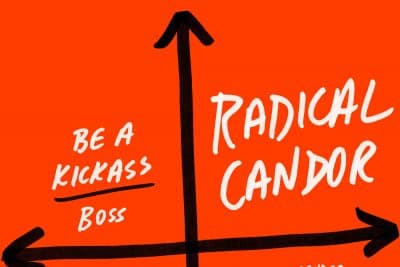 A portion of the cover of Kim Scott's new book, &quot;Radical Candor.&quot; (Courtesy St. Martin's Press)