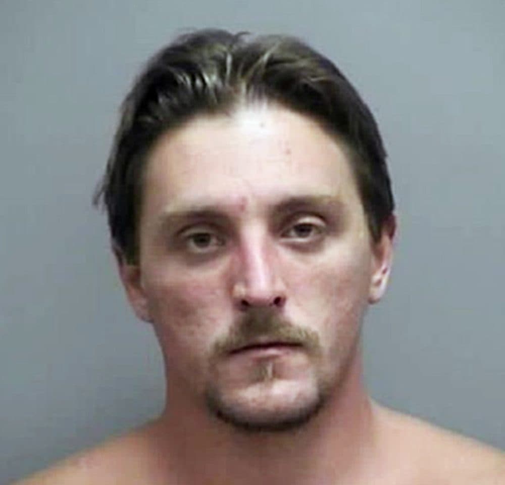 This undated file photo provided by the Rock County Sheriff's Office in Janesville, Wis., shows Joseph Jakubowski. The hunt continues Monday, April 10, 2017, for Jakubowski, who is suspected of stealing firearms from a Wisconsin gun store, sent an anti-government manifesto to President Donald Trump and has threatened to carry out an unspecified attack, sheriff's officials said. (Rock County Sheriff's Office via AP, File)
