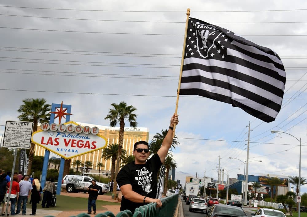The Oakland Raiders will soon relocate to Las Vegas. (Ethan Miller/Getty Images)