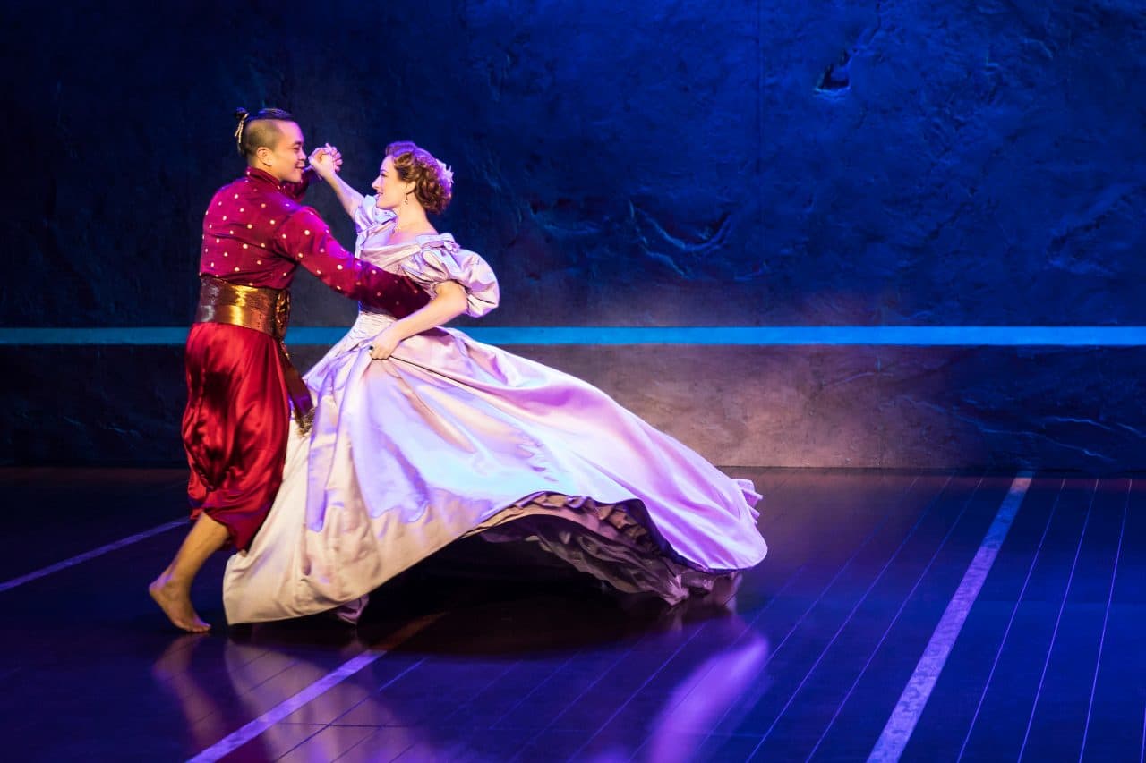 Jose Llana and Laura Michelle Kelly in &quot;The King and I.&quot; (Courtesy Matthew Murphy)