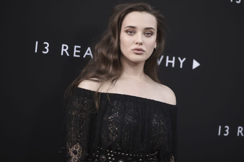 I worry that &quot;13 Reasons Why&quot; discourages students at risk for suicide from seeking help, writes Nancy Rappaport. Pictured: Katherine Langford, who plays Hannah Baker in &quot;13 Reasons Why,&quot; at the LA premiere Thursday, March 30, 2017. (Richard Shotwell/AP)
