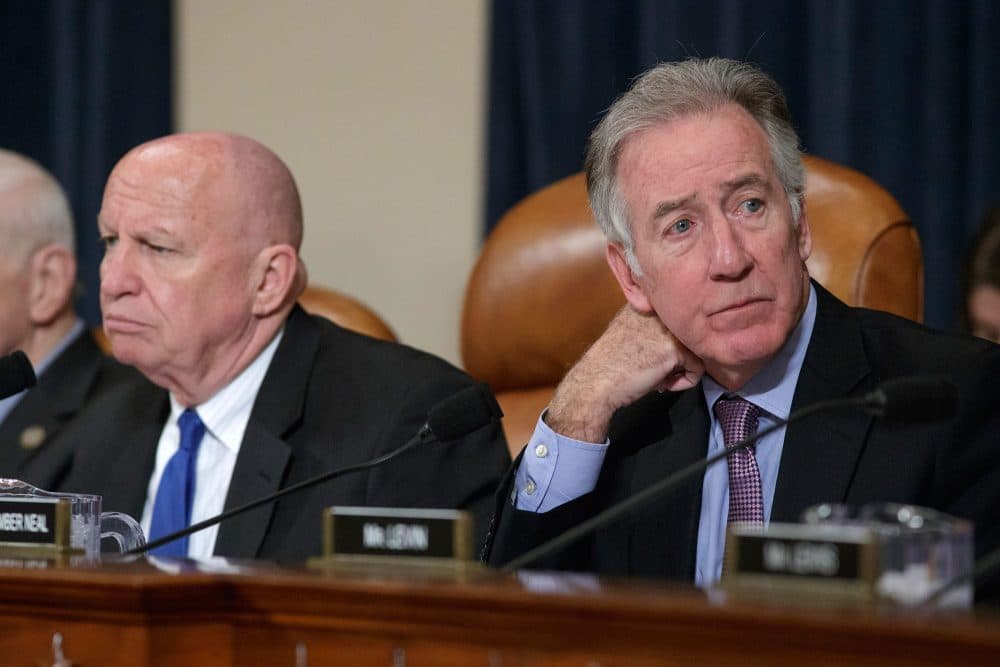 U.S. Rep. Richard Neal, right, is the top Democrat on the House Ways and Means Committee. (J. Scott Applewhite/AP)