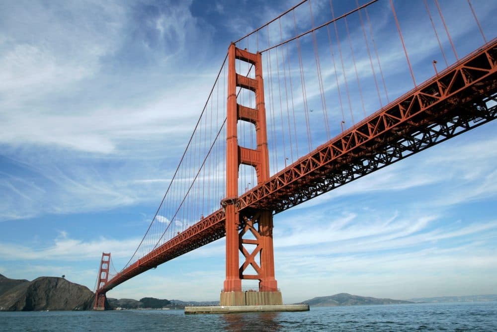 The Golden Gate Bridge in San Francisco. (Eric Risberg/AP)