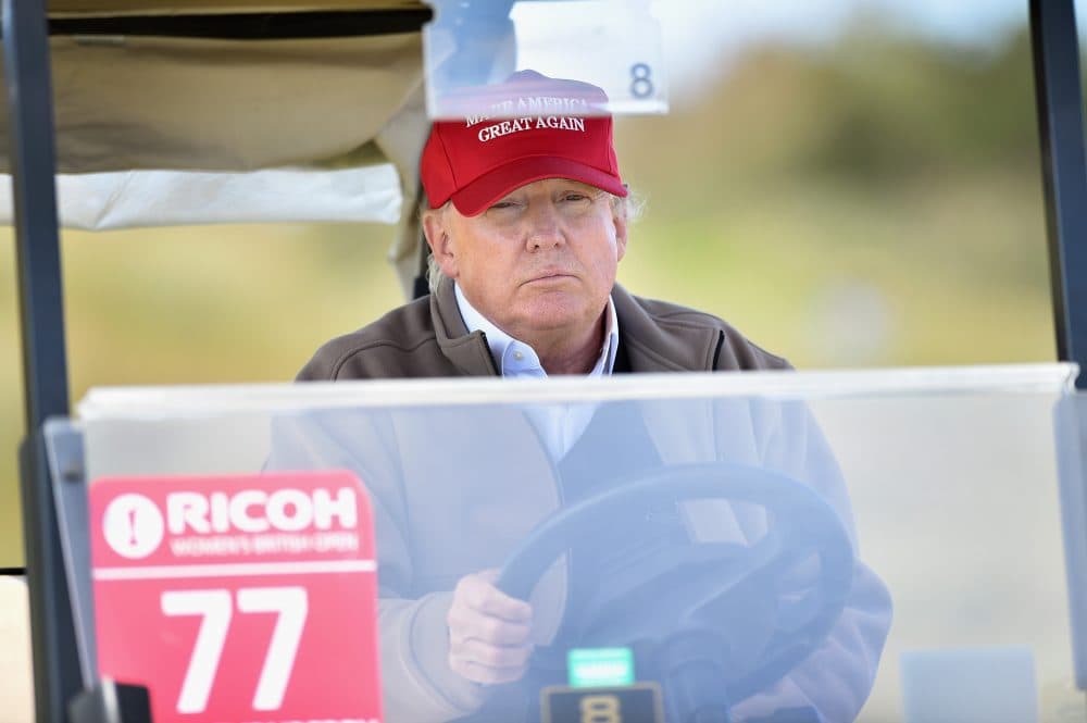 This week on Only A Game: a story from a man who almost played golf with Donald Trump. (Jeff J Mitchell/Getty Images)