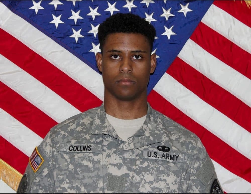 This undated photo provided by the U.S. Army shows Richard Collins III. Authorities appealed for patience Monday, May 22, 2017, from two college communities reacting in shock, fear and anger after Sean Urbanski, a white University of Maryland student, was arrested in what police called the unprovoked stabbing of a black Bowie State University student. Police and the FBI are investigating the killing of Collins as a possible hate crime, because the suspect, Urbanski, became a member of a racist Facebook group several months ago. (U.S. Army via AP)