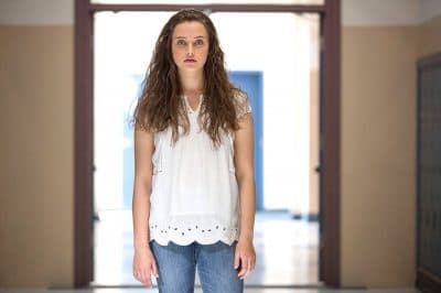 Katherine Langford plays Hannah Baker, a teenage girl in the Netflix series &quot;13 Reasons Why.&quot; (Netflix via Facebook)