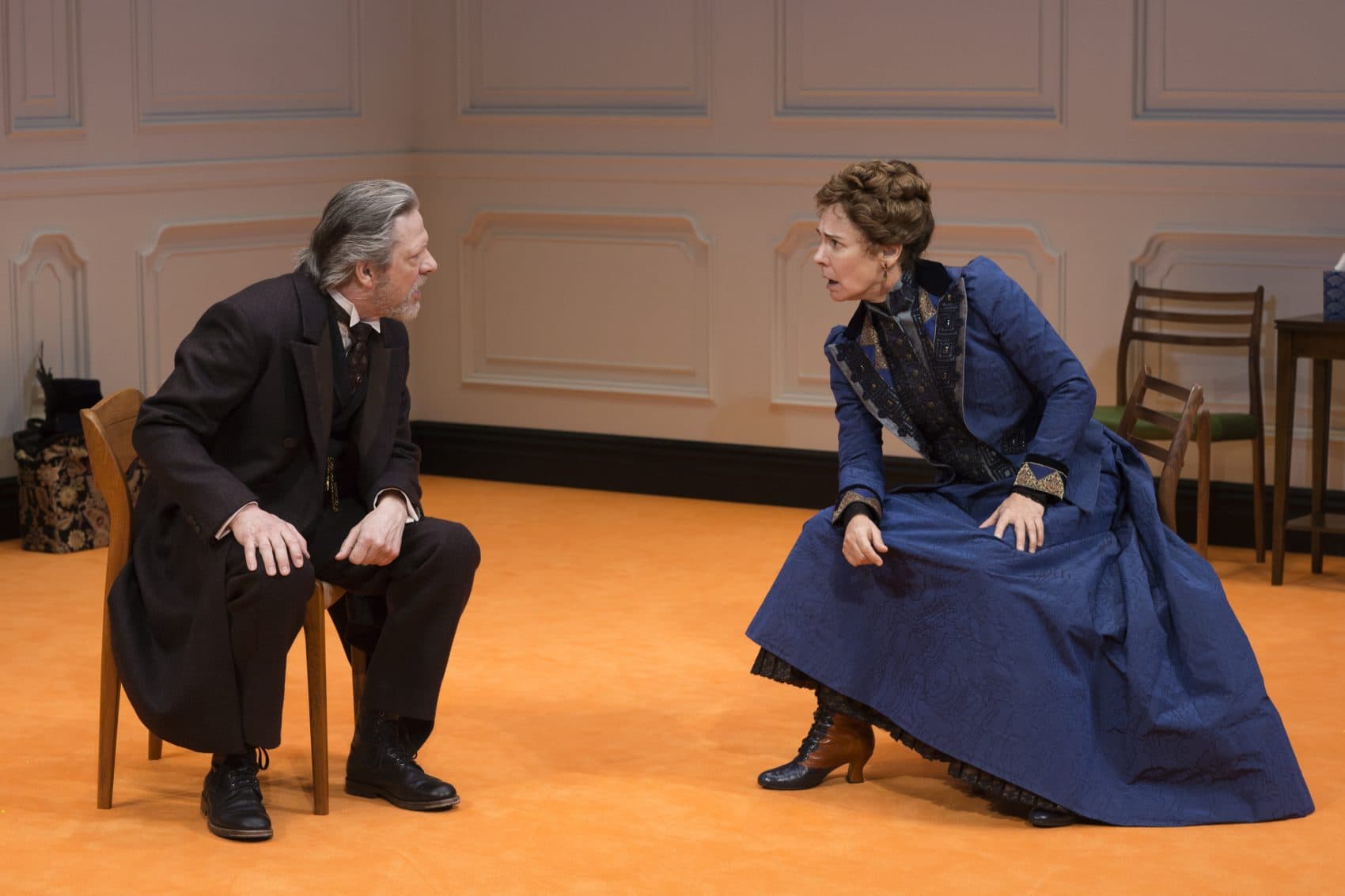 Chris Cooper and Laurie Metcalf in a scene from &quot;A Doll's House, Part 2.&quot; (Courtesy Brigitte Lacombe)