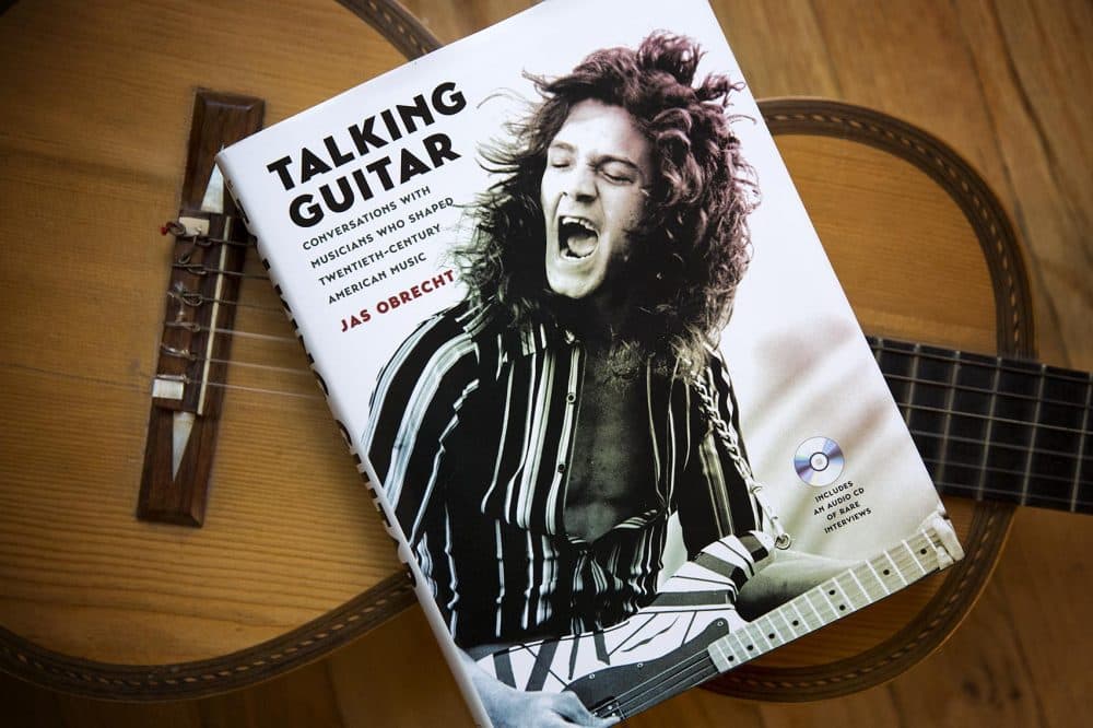 &quot;Talking Guitar,&quot; by Jas Obrecht. (Robin Lubbock/WBUR)