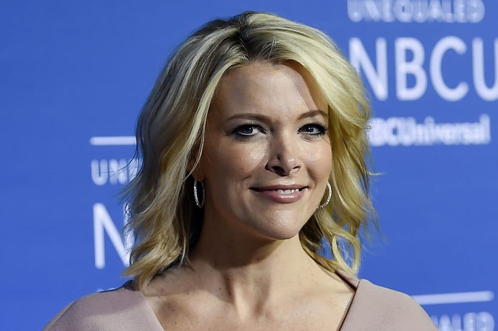 In this May 15, 2017, file photo, television journalist Megyn Kelly attends the NBCUniversal Network 2017 Upfront at Radio City Music Hall in New York. The families of some Sandy Hook shooting victims are angered by a planned NBC television interview by Kelly scheduled to air Sunday, June 18, 2017, with Alex Jones, who has claimed the 2012 massacre in Newtown, Conn., never happened. (Evan Agostini/Invision/AP)