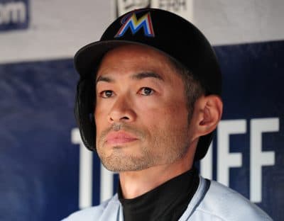 Ichiro Suzuki became the oldest major leaguer to start a game in center field since 1900. (Scott Cunningham/Getty Images)