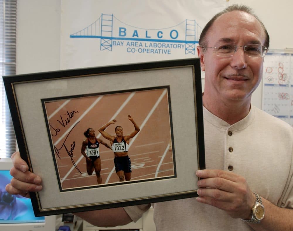 BALCO founder Victor Conte doesn't shy away from his past. (Paul Sakuma/AP)