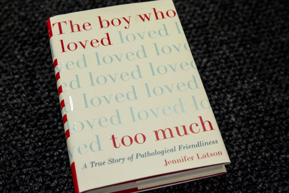 The cover of &quot;The Boy Who Loved Too Much,&quot; by Jennifer Latson. (Robin Lubbock/WBUR)