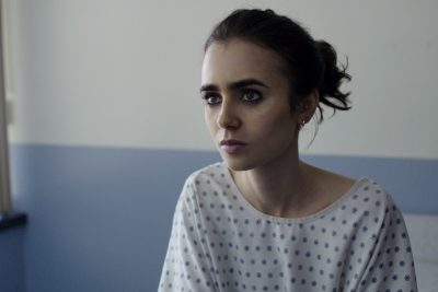 This image released by Netflix shows Lily Collins in, &quot;To The Bone.&quot; (Netflix via AP)