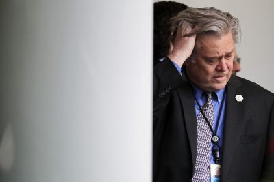 White House chief strategist Steve Bannon at the White House June 1, 2017, in Washington, D.C. (Chip Somodevilla/Getty Images)