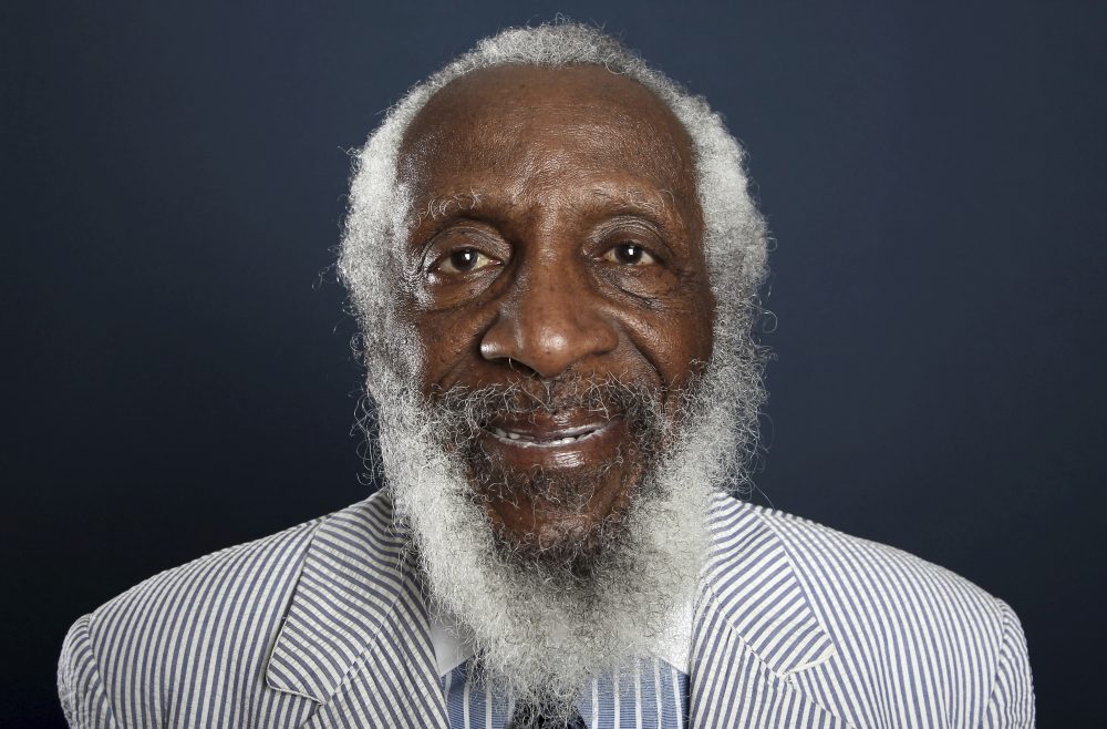 Comedian and activist Dick Gregory in 2012. (Matt Sayles/Invision/AP)