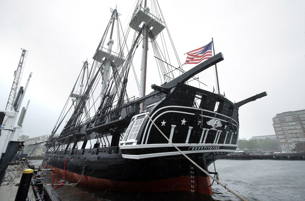 After two-and-a-half-years of undergoing restoration, the USS Constitution is open for tours again. (AP Photo/Steven Senne)