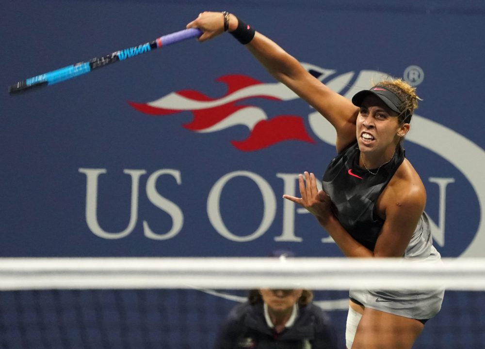 &quot;I can’t tell you how many times I have sat in this chair and had to hear, you know, how horrible tennis is in America,&quot; Madison Keys said. (Don Emmert/AFP/Getty Images)