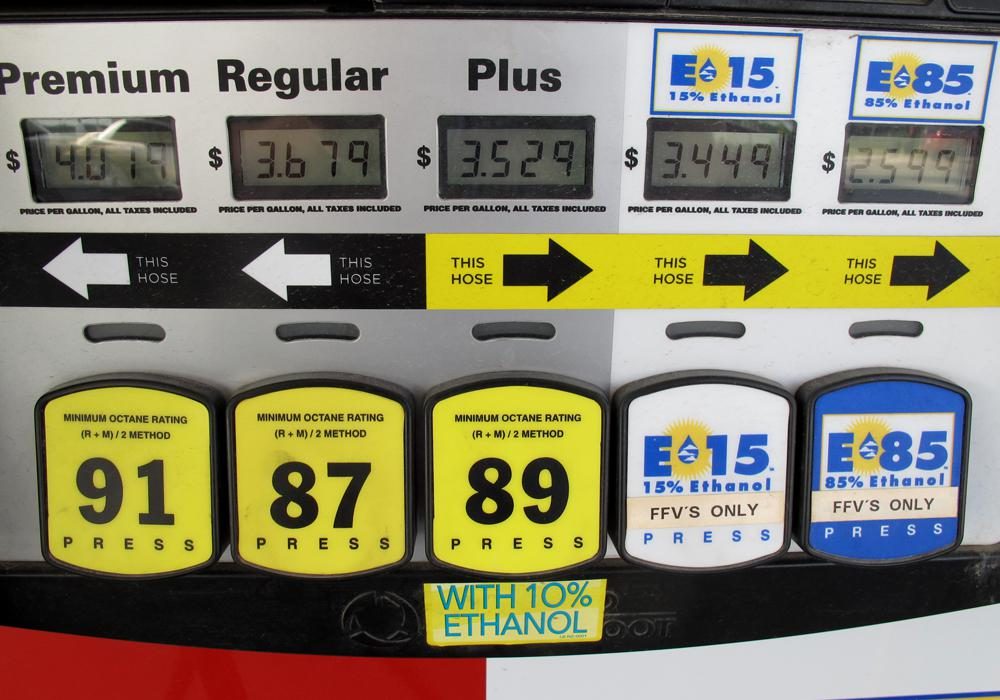 Nearly all of the ethanol blended into U.S. gasoline is made from corn. (Grant Gerlock/Harvest Public Media)