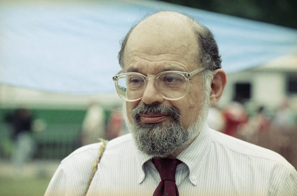 American poet Allen Ginsberg in 1989. Part of the Beat Generation, he is best known for his 1956 poem &quot;Howl.&quot; (AP)