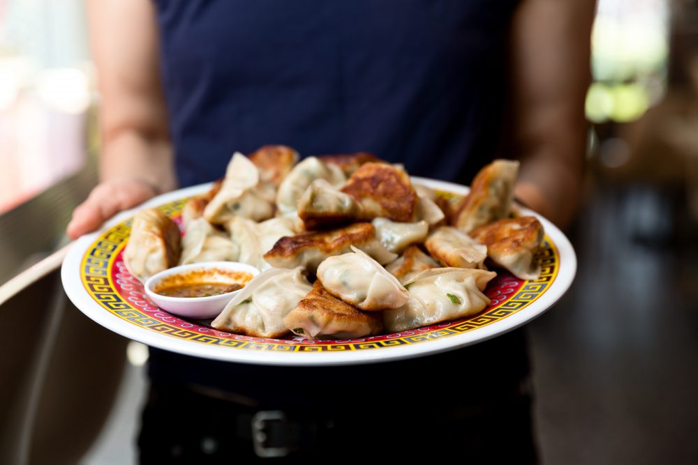 Mama Chang's Pork and Chive Dumpling. (Courtesy Kristin Teig)