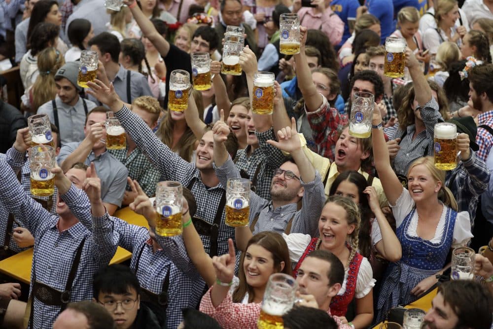 Oktoberfest in Munich, Germany is the world's largest beer festival, but some celebrate the season a bit differently. (Matthias Schrader/AP)