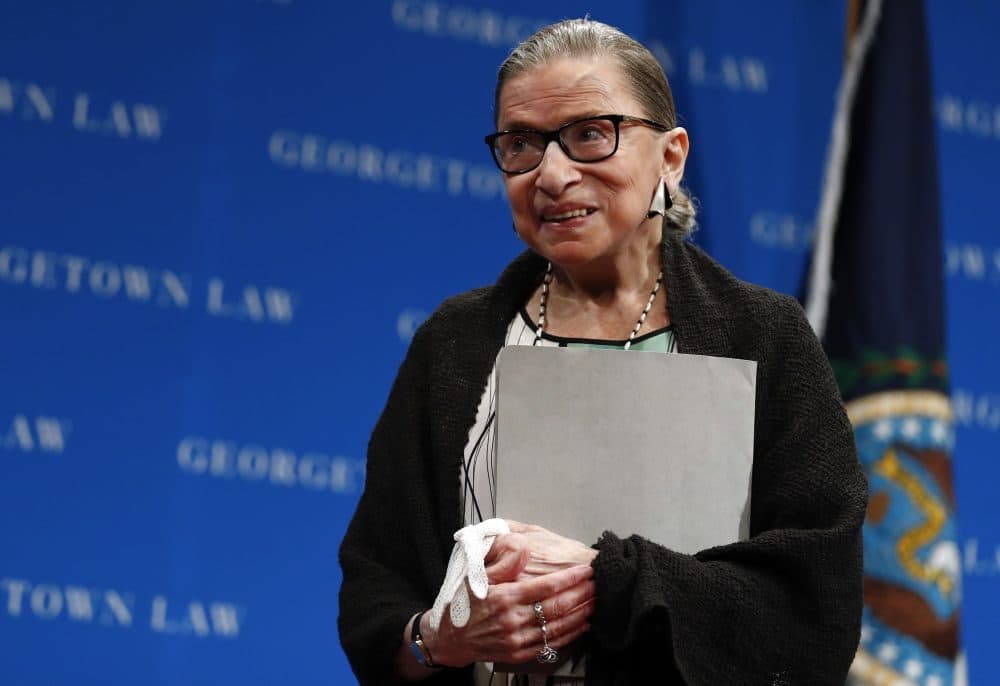 No need to worry about Supreme Court Justice Ruth Bader Ginsburg. She's staying in shape with an intense twice-weekly workout. (Carolyn Kaster/AP)