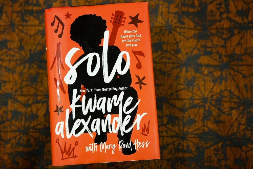 &quot;Solo,&quot; by Kwame Alexander. (Robin Lubbock/WBUR)