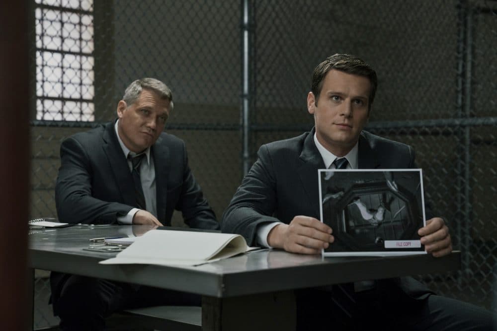 Holt McCallany (left) and Jonathan Groff in a still from &quot;Mindhunter.&quot; (Patrick Harbron/Netflix)