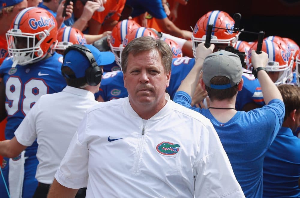 Head coach Jim McElwain received death threats after the Florida Gators fell to 3-3. (Scott Halleran/Getty Images)