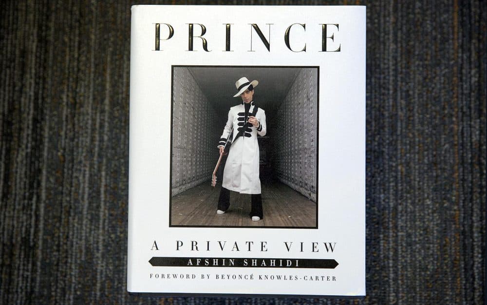 &quot;Prince: A Private View,&quot; by Afshin Shahidi. (Robin Lubbock/WBUR)