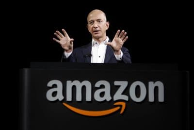 Jeff Bezos, CEO and founder of Amazon, in 2012 (Reed Saxon/AP)