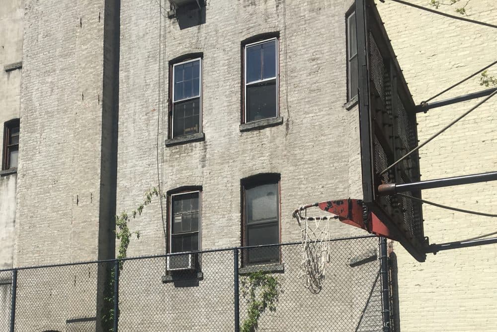 Some New Yorkers think the city's broken rims contribute to a grittier style of play. (Martin Kessler/Only A Game)