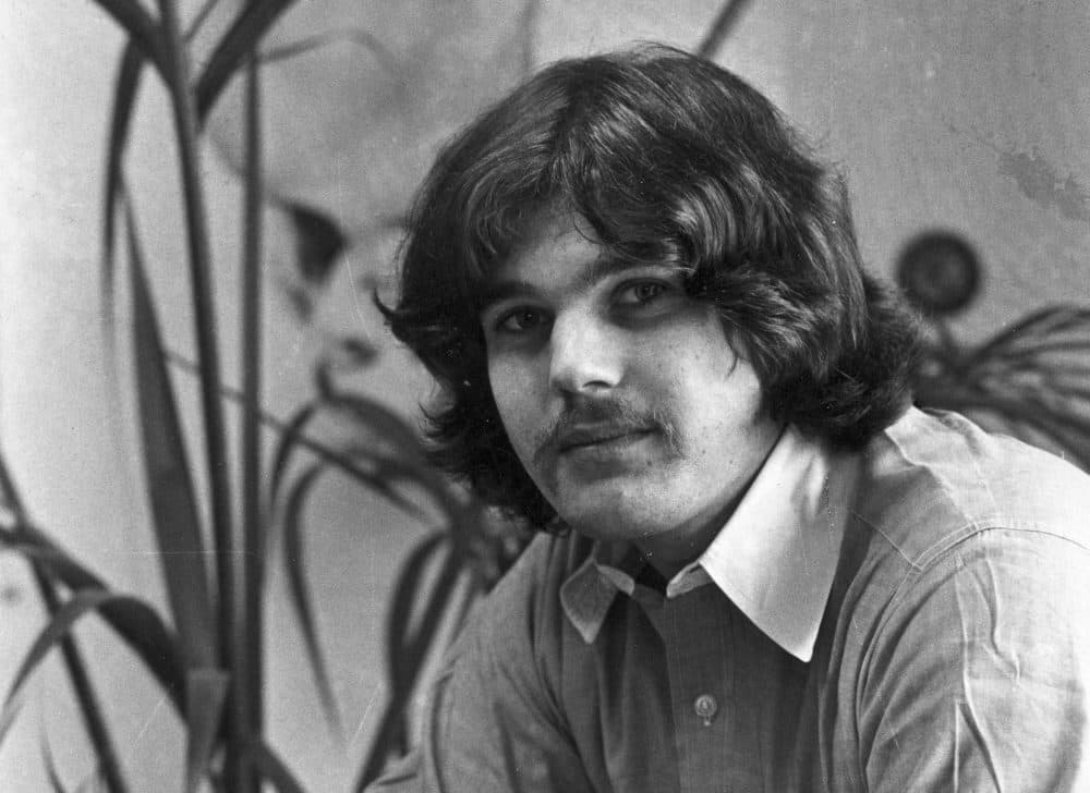 Jann Wenner, editor and founder of Rolling Stone, in his office on July 14, 1970. (AP)