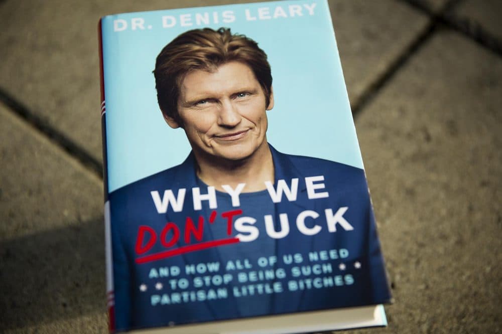 &quot;Why We Don't Suck,&quot; by Denis Leary. (Robin Lubbock/WBUR)