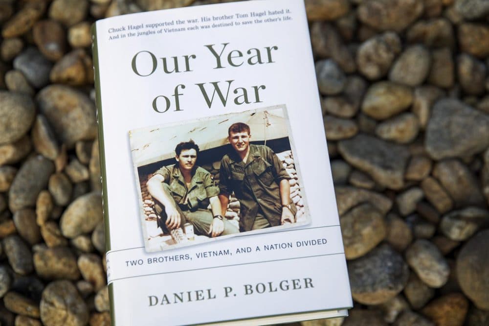 &quot;Our Year of War,&quot; by Daniel P. Bolger. (Robin Lubbock/WBUR)