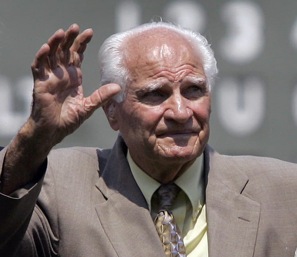 Bobby Doerr, named the &quot;silent capitan&quot; of the Red Sox, has passed away at age 99. (Elise Amendola/AP Photo)