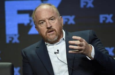 Louis C.K., co-creator/writer/executive producer, participates in the &quot;Better Things&quot; panel during the FX Television Critics Association Summer Press Tour at the Beverly Hilton on Wednesday, Aug. 9, 2017, in Beverly Hills, Calif. (Chris Pizzello/Invision/AP)