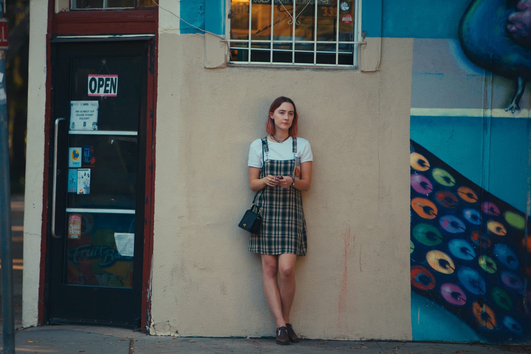 Saoirse Ronan in &quot;Lady Bird.&quot; (Courtesy Merie Wallace/A24)